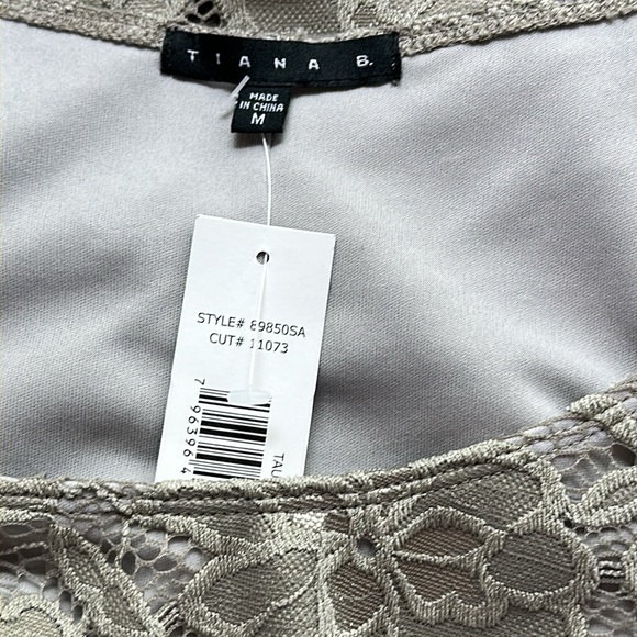 Tiana B. Lace Overlay Dress - Picture 10 of 13